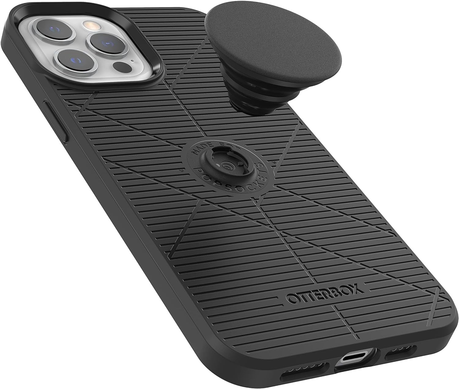 OtterBox Otter+Pop REFLEX SERIES Case for Apple iPhone 12 Pro Max - Black (New)
