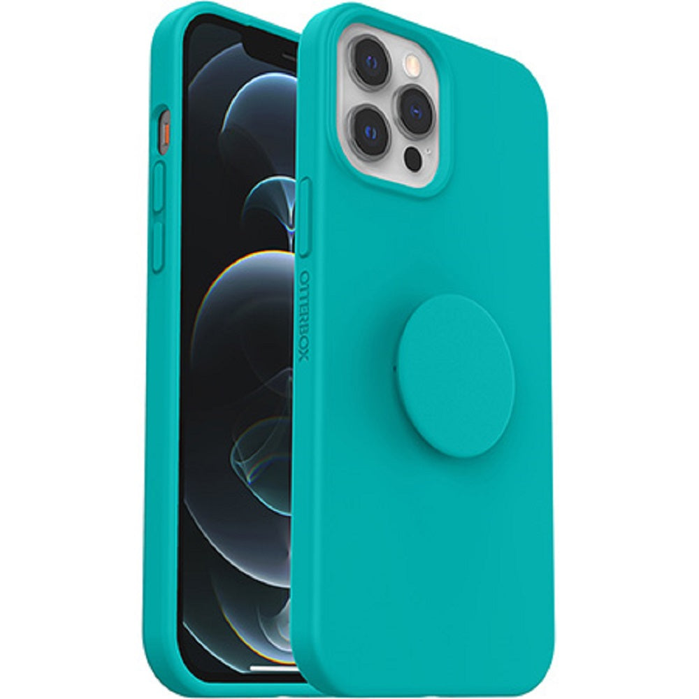 OtterBox + POP Ultra Slim Soft Touch Case for iPhone 12 Pro Max - Ceramic Teal (New)