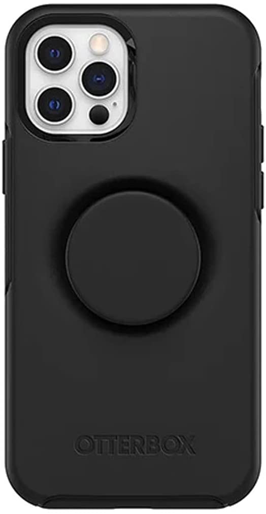 OtterBox + POP Case for Apple iPhone 12 Pro Max - Black (Certified Refurbished)