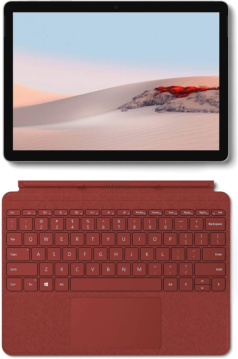 Microsoft Surface Go Signature Type Cover - Poppy Red (new)