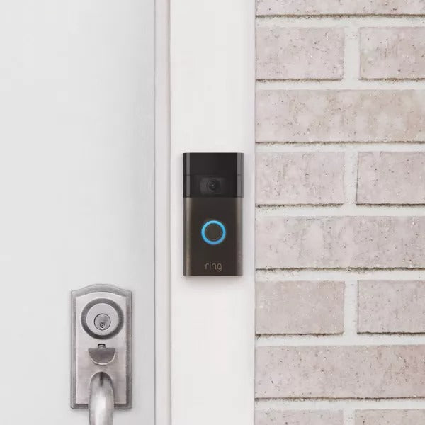 Ring Video Doorbell 2020 Release 1080p HD video - Venetian Bronze (New)