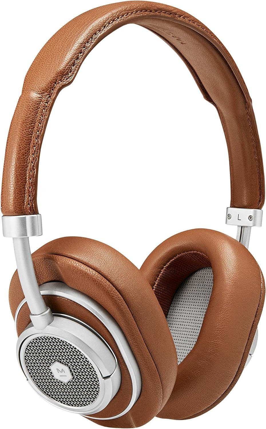 Master & Dynamic MW50+ 2-In-1 Wireless On + Over-Ear Headphones - Silver Brown (Certified Refurbished)