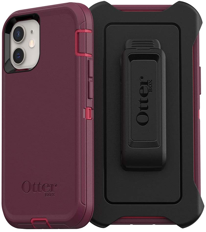 OtterBox DEFENDER SERIES case for iPhone 12 Mini - Berry Potion (77-65354) - Refurbished