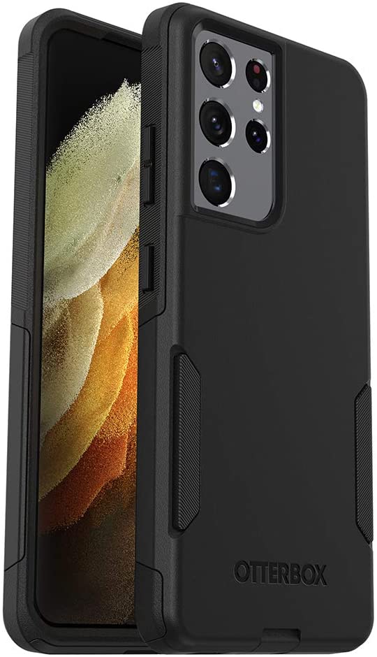 OtterBox COMMUTER SERIES Case for Samsung Galax S21 Ultra 5G - Black (Certified Refurbished)