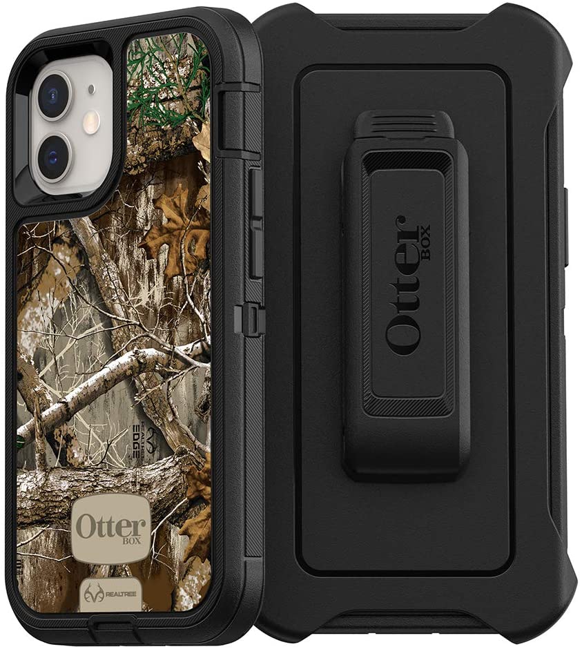 OtterBox DEFENDER SERIES Case & Holster for Apple iPhone 12 Mini - RealTree Edge (New)