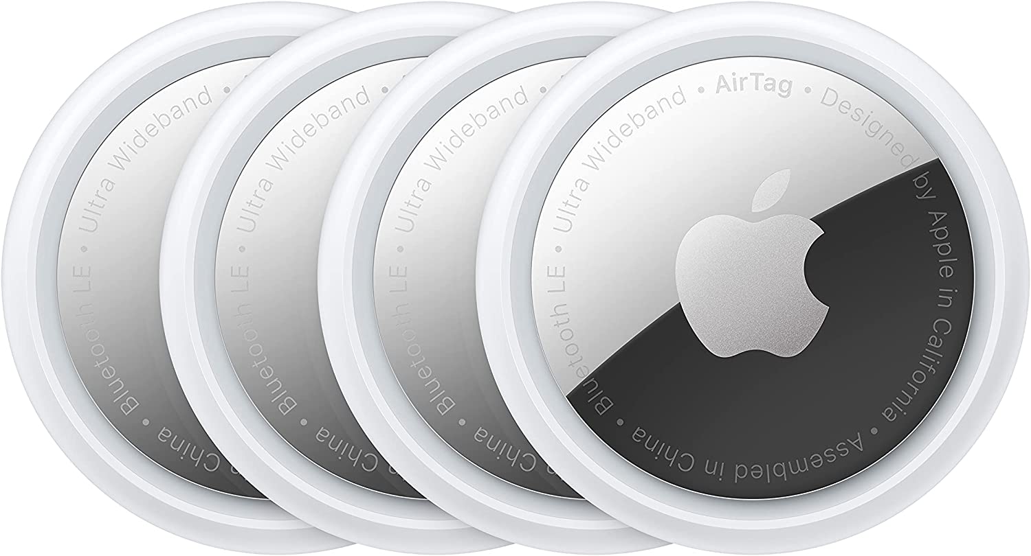 Apple AirTag Tracker 4-Pack, MX542AM/A - White (New)