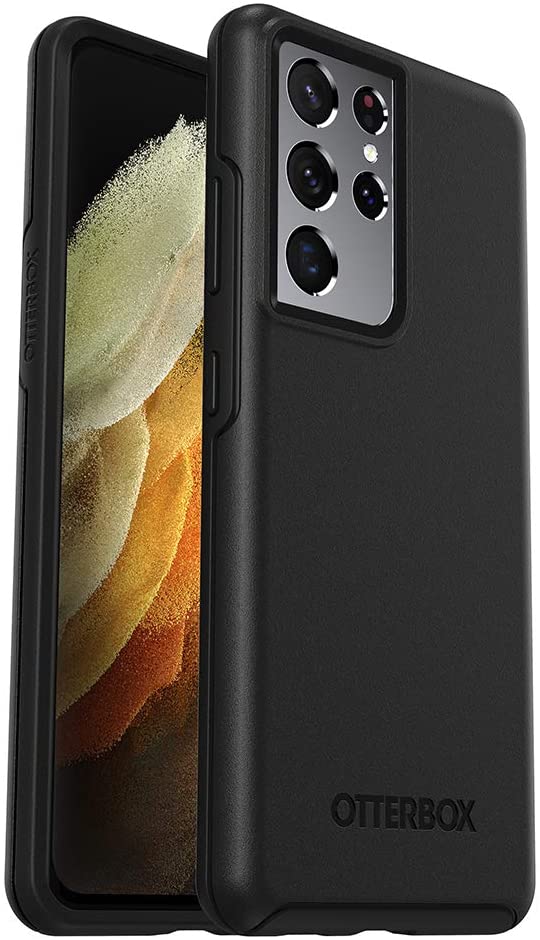 OtterBox SYMMETRY SERIES Case for Samsung Galaxy S21 Ultra 5G - Black (New)