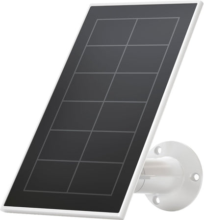 Solar Panel Charger for Arlo Ultra and Pro 3/4 Floodlight Cameras - White (New)