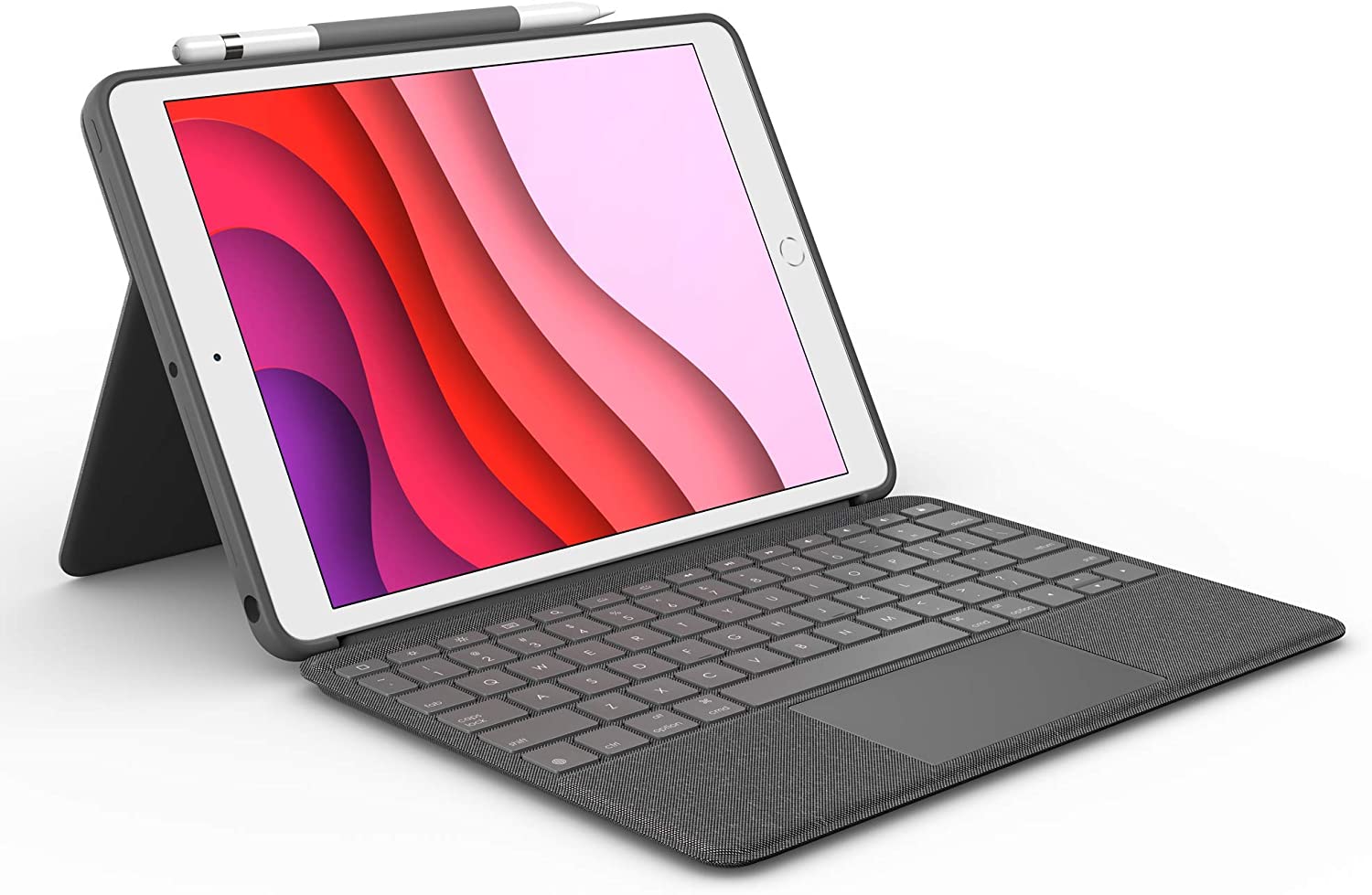 Logitech Combo Touch Keyboard Folio Case for iPad 7th/8th/9th Gen - Graphite (New)