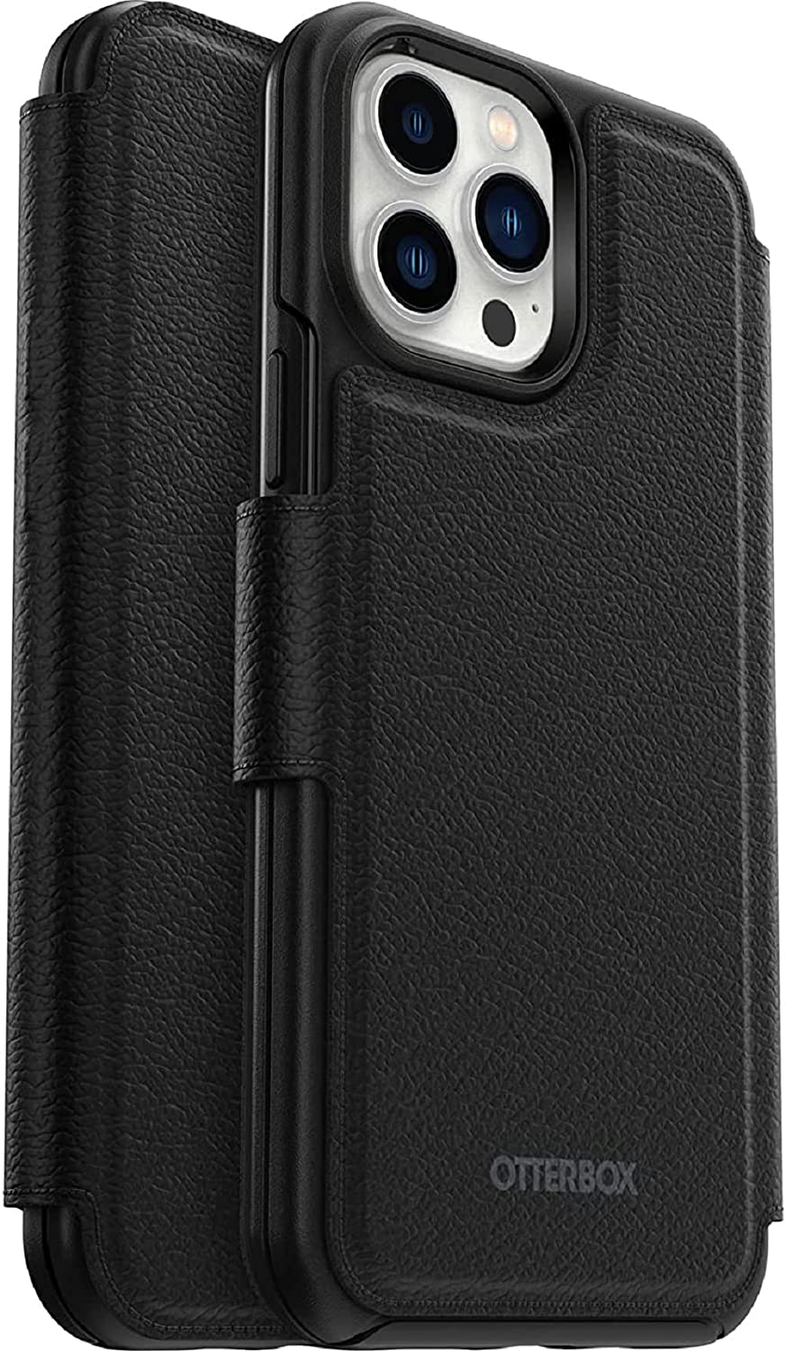 OtterBox Style Folio Wallet w/MagSafe for Apple iPhone 12 Pro Max - Shadow Black (New)