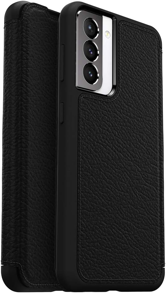 OtterBox STRADA SERIES Folio Case for Samsung Galaxy S21 5G - Shadow Black (New)