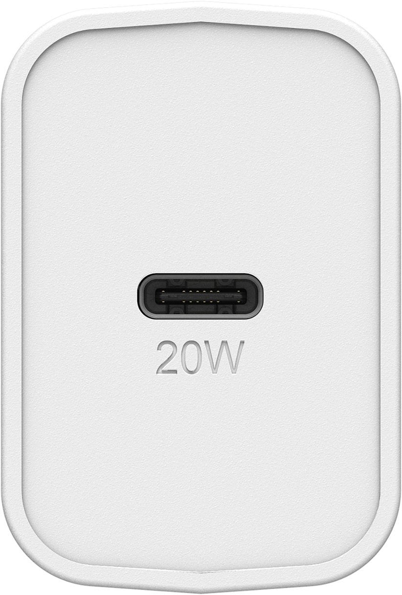 OtterBox USB-C Fast Charge Wall Charger 20W - White (New)