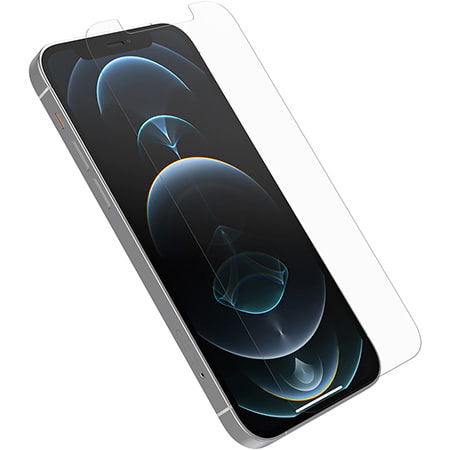 OtterBox 5x AMPLIFY GLASS ANTIMICROBIAL SCREEN PROTECTOR iPhone 12/12 Pro -Clear (New)