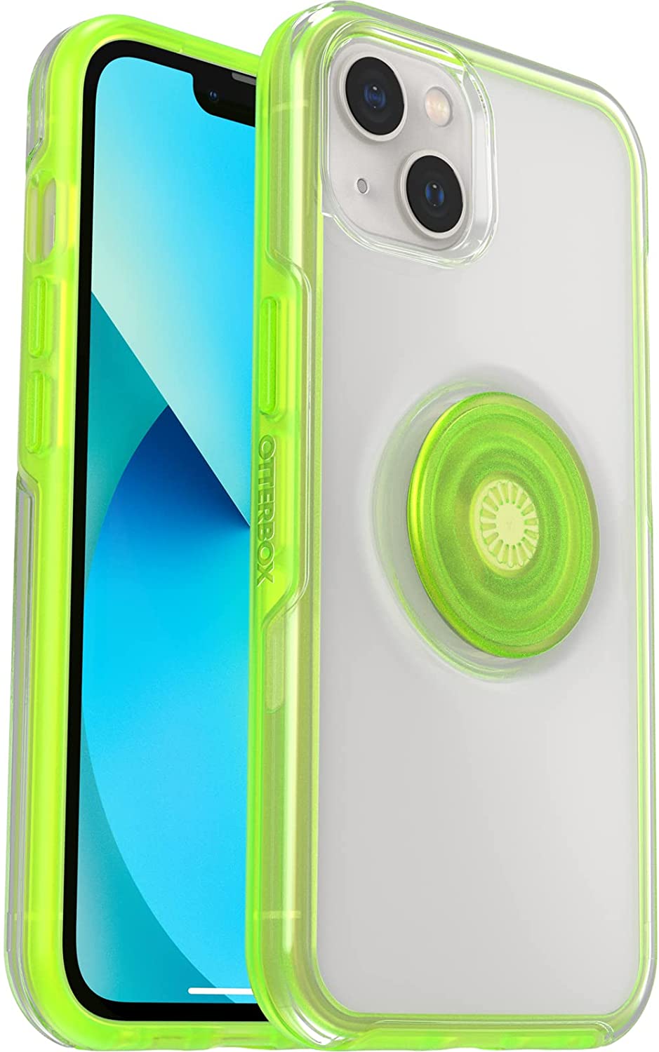 OtterBox + POP Antimicrobial Case for Apple iPhone 13 - Limelite (New)