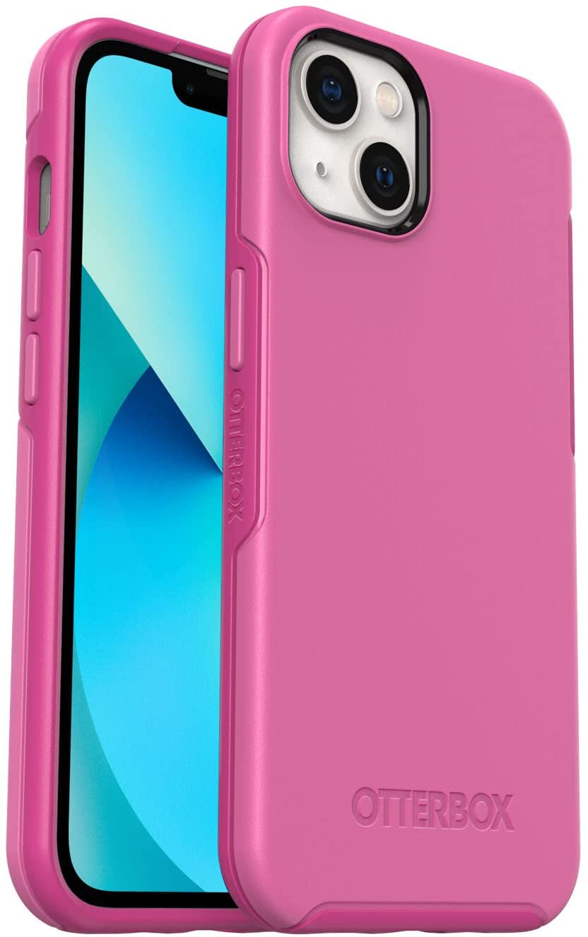 OtterBox SYMMETRY SERIES+ Case w/MagSafe for Apple iPhone 13 - Strawberry Pink (New)