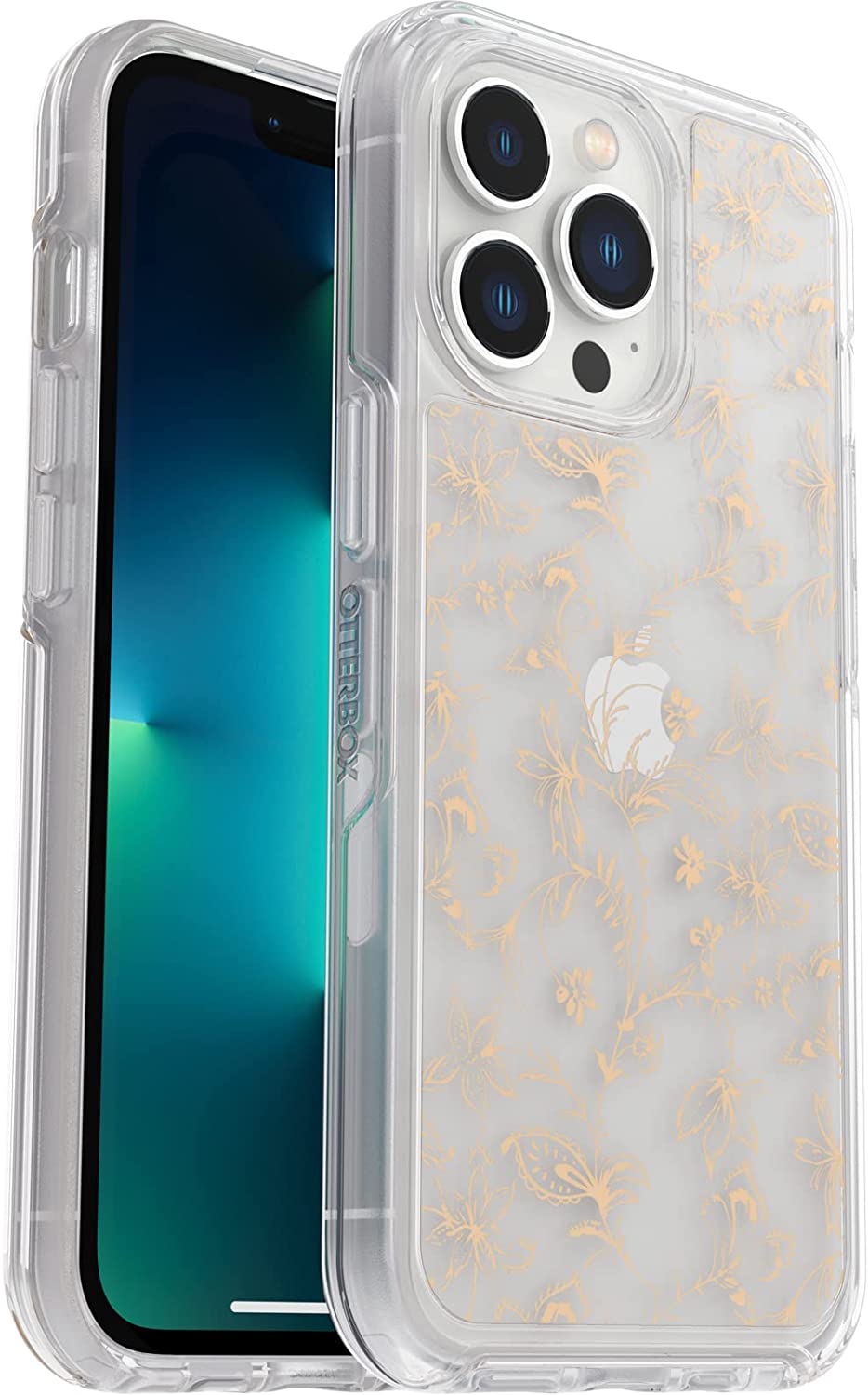OtterBox SYMMETRY SERIES Antimicrobial Case for Apple iPhone 13 Pro - Wallflower (New)