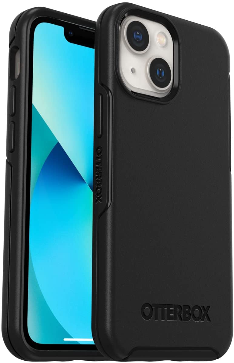 OtterBox SYMMETRY SERIES Antimicrobial Case for Apple iPhone 13 Mini - Black (New)