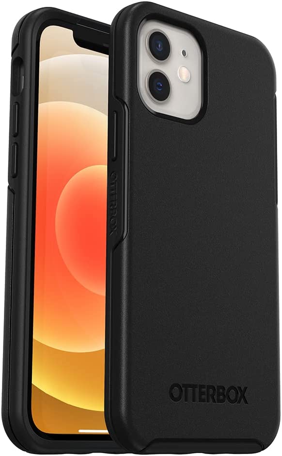 OtterBox SYMMETRY SERIES+ Case w/MagSafe for Apple iPhone 12/12 Pro - Black (Certified Refurbished)