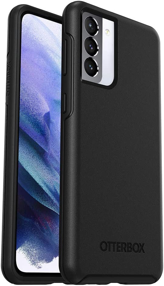 OtterBox SYMMETRY SERIES Antimicrobial Case for Samsung Galaxy S21+ 5G - Black (New)