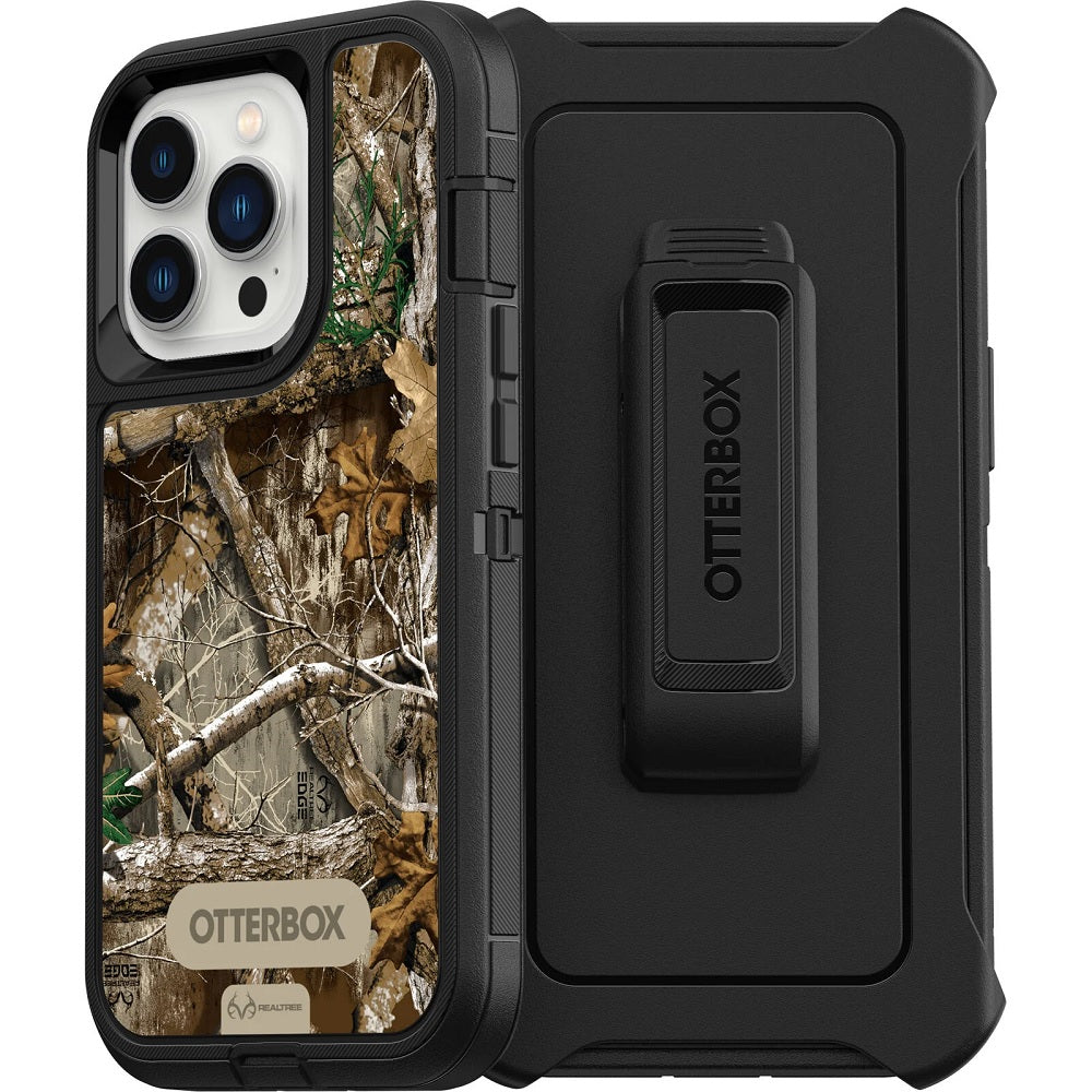 OtterBox DEFENDER SERIES Case for Apple iPhone 13 Pro - RealTree Edge Black (Certified Refurbished)
