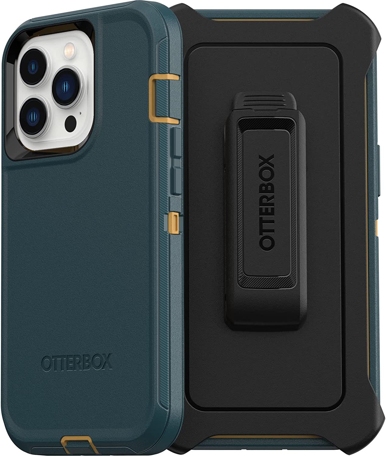 OtterBox DEFENDER SERIES Case for Apple iPhone 13 Pro - Hunter Green (Certified Refurbished)