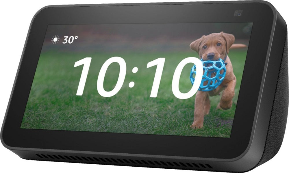 Amazon Echo Show 5 (2nd Gen) Smart Display with Alexa - Charcoal Black (Certified Refurbished)