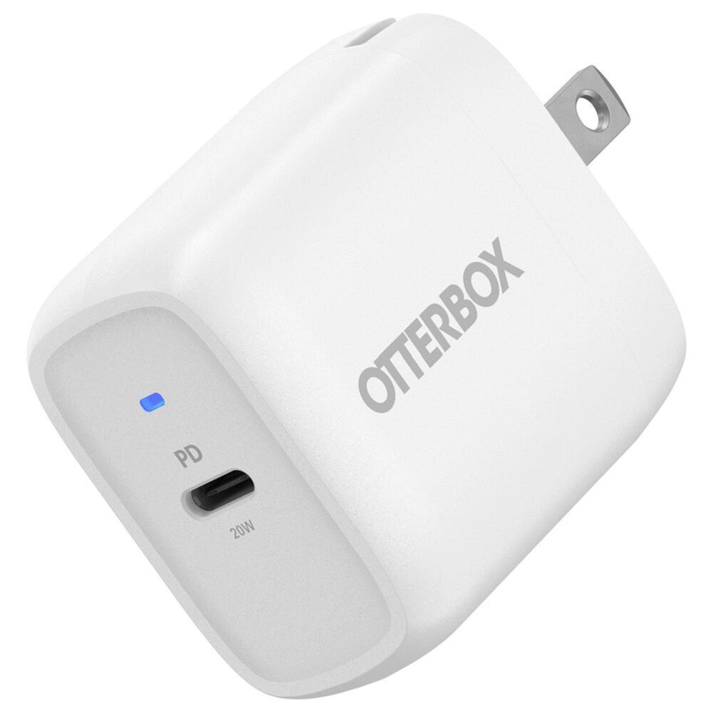 OtterBox USB-C PD Fast Charge Wall Charger 20W - White (New)