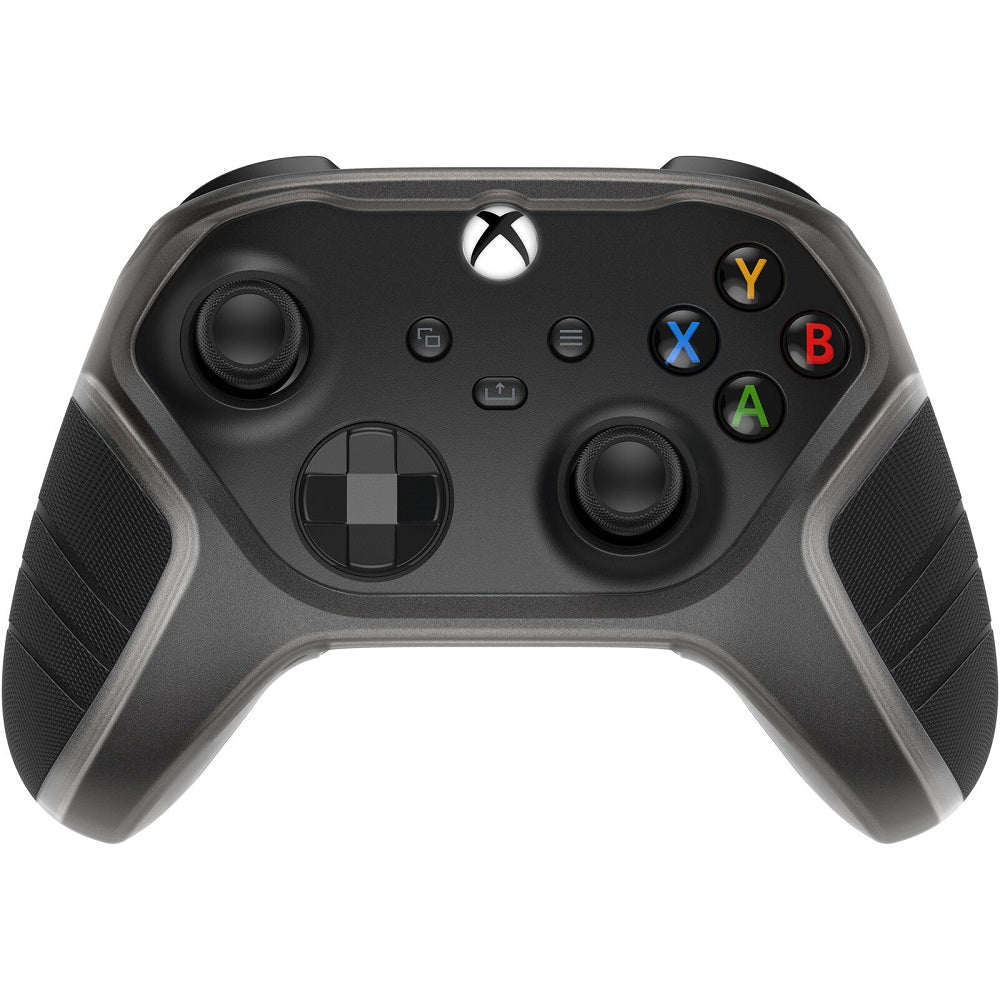 OtterBox Xbox X|S Easy Grip Controller Shell - Dark Web Black/Silver Metallic (New)