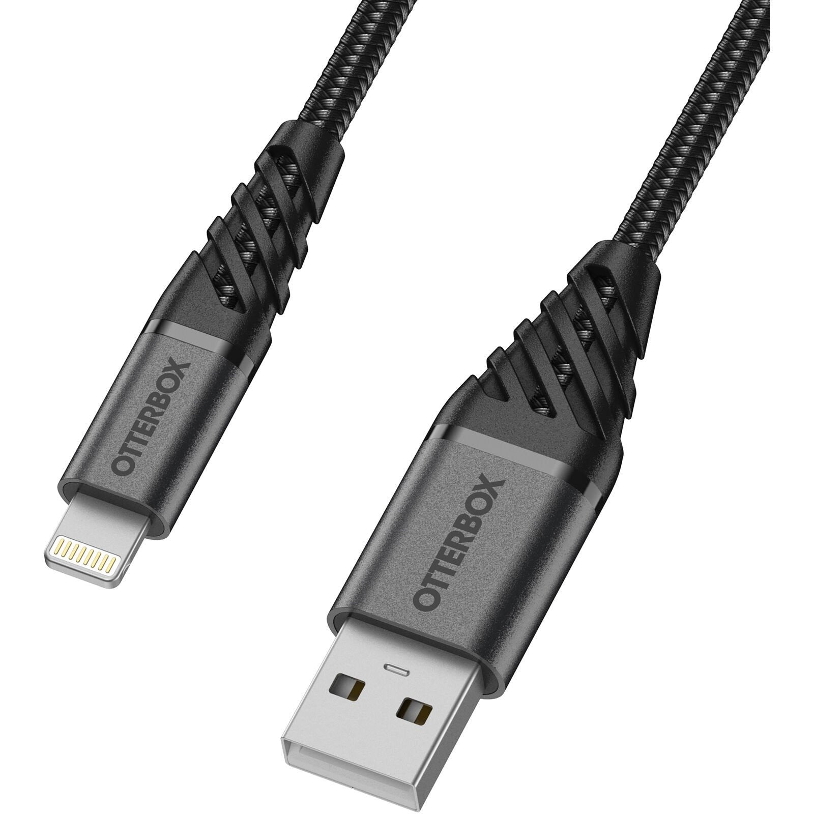 OtterBox Premium USB-C to USB-A Cable 1M/3.3FT - Dark Ash Black (New)
