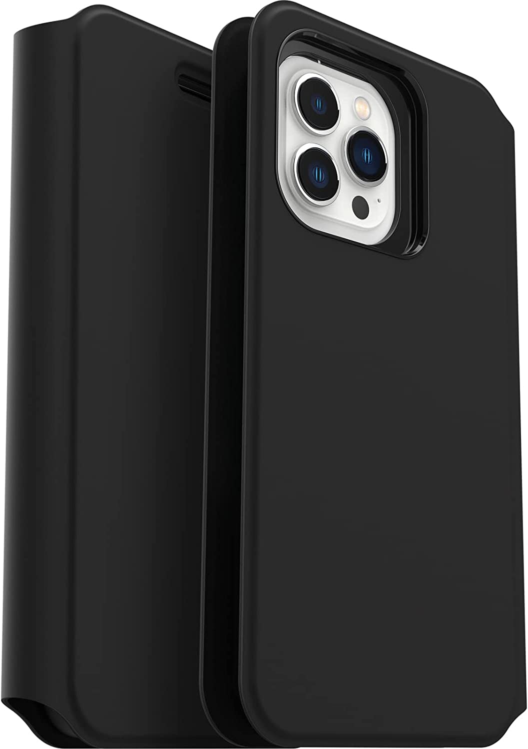 OtterBox STRADA SERIES VIA Folio Case for Apple iPhone 13 Pro Max - Black Night (New)
