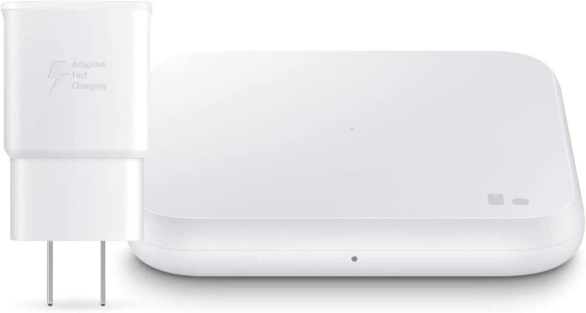 Samsung Wireless Charger Fast Charge Pad (2021) - White (Renewed)