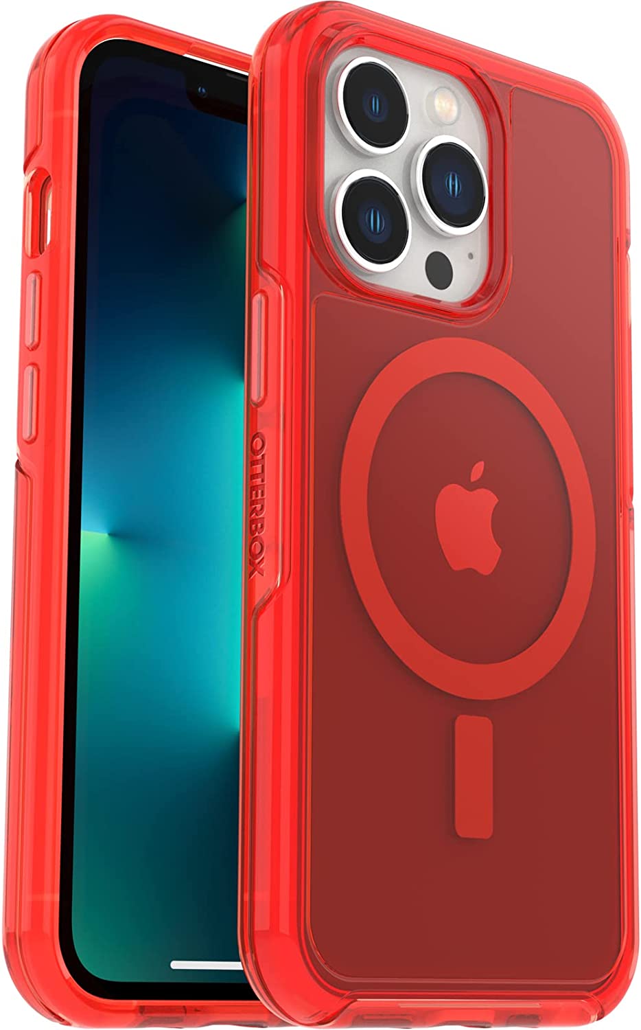 OtterBox SYMMETRY SERIES+ Case with MagSafe for iPhone 13 Pro - In The Red (Certified Refurbished)