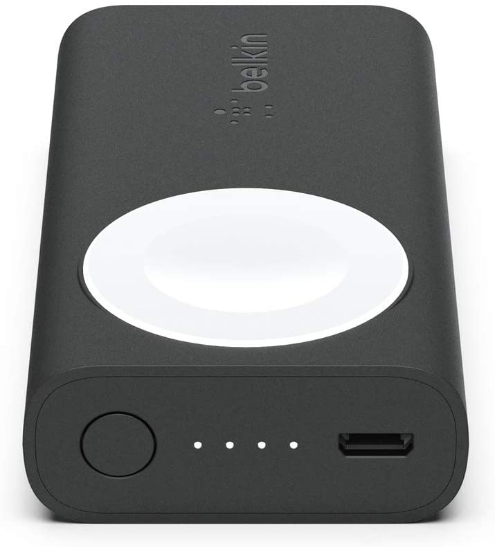 Belkin Boots Charge Power Bank 2K for Apple Watch - Black (New)