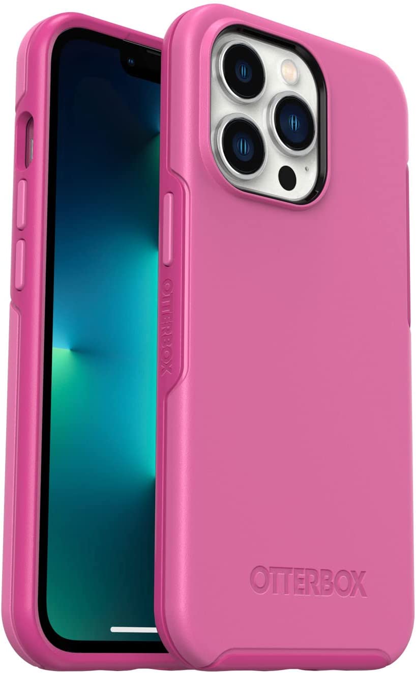 OtterBox SYMMETRY SERIES+ Case with MagSafe for iPhone 13 Pro - Strawberry Pink (New)