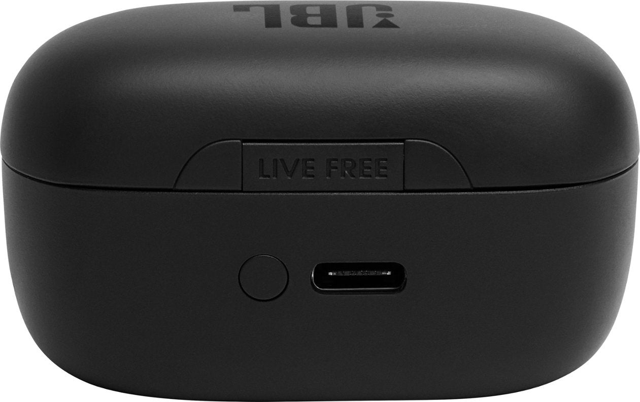 JBL Live FreeNC+ True Wireless Noise Cancelling In-Ear Earbuds - Black