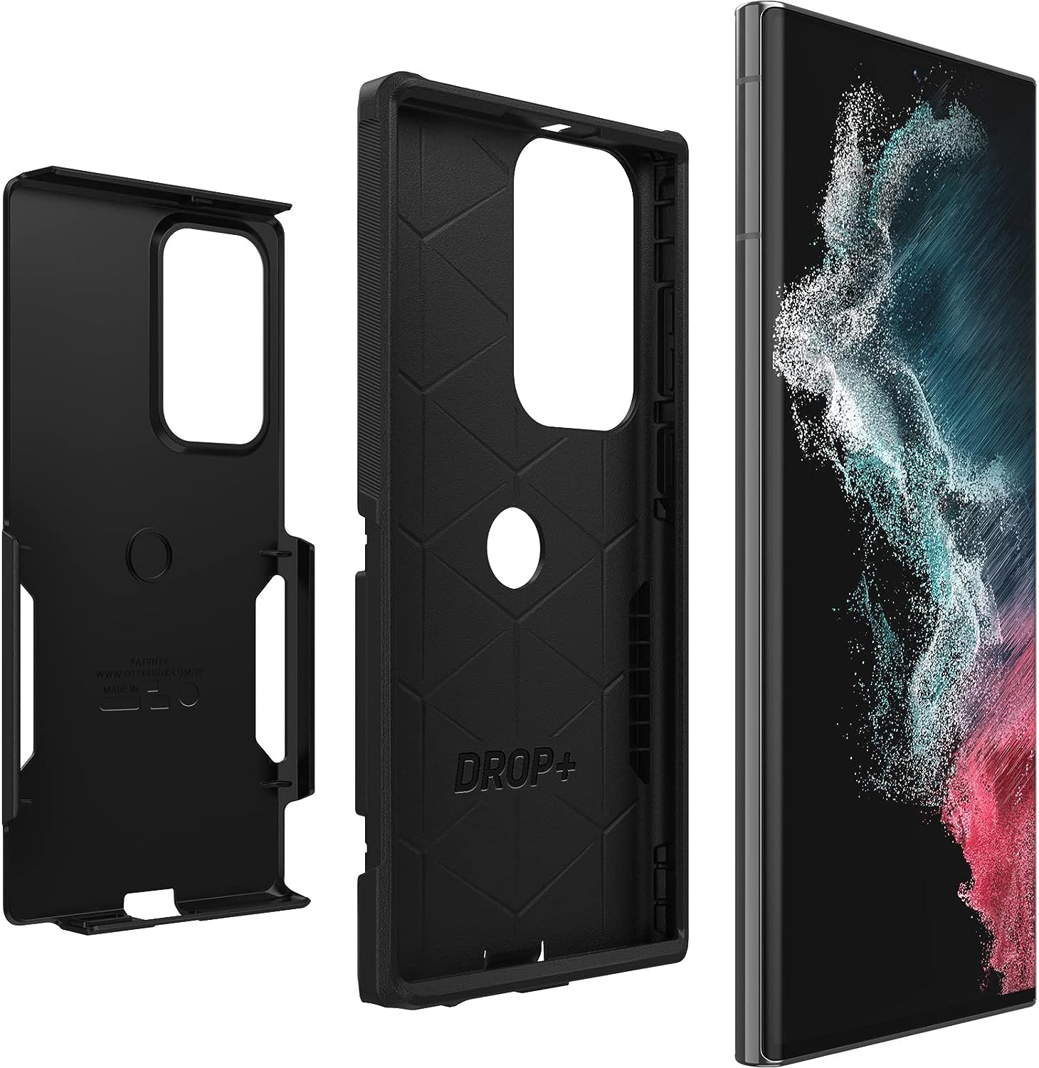 OtterBox COMMUTER SERIES Case for Samsung Galaxy S22 Ultra - Black (New)