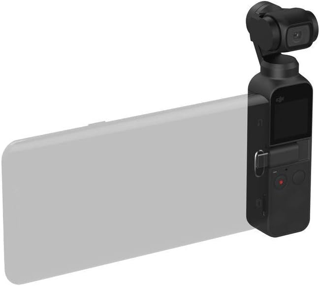 DJI Osmo Pocket Touchscreen Handheld 3-Axis Gimbal Stabilizer Camera - Black