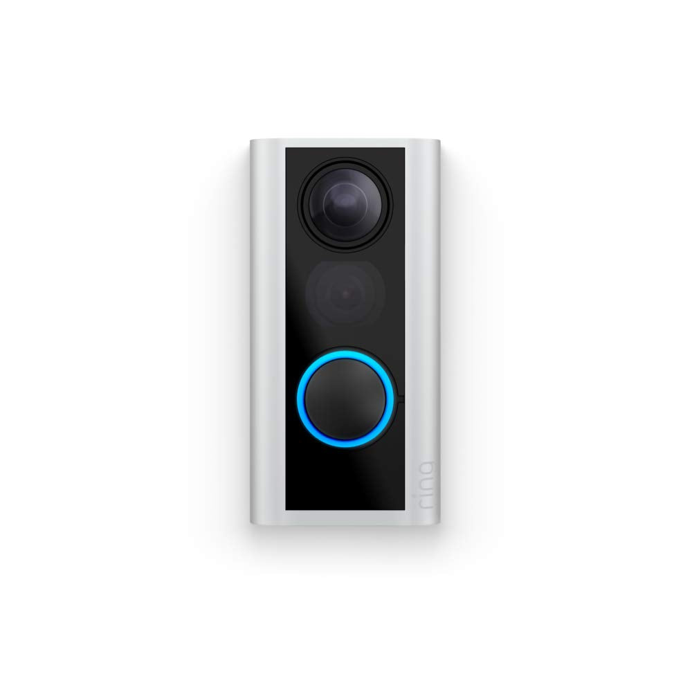 Ring Peephole Cam - Smart Video Doorbell, HD Video, 2-Way Talk - Silver (Refurbished)