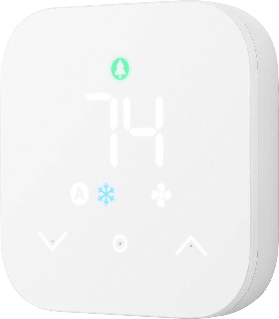 Amazon Smart Programmable Energy Star Certified Thermostat - White (New)