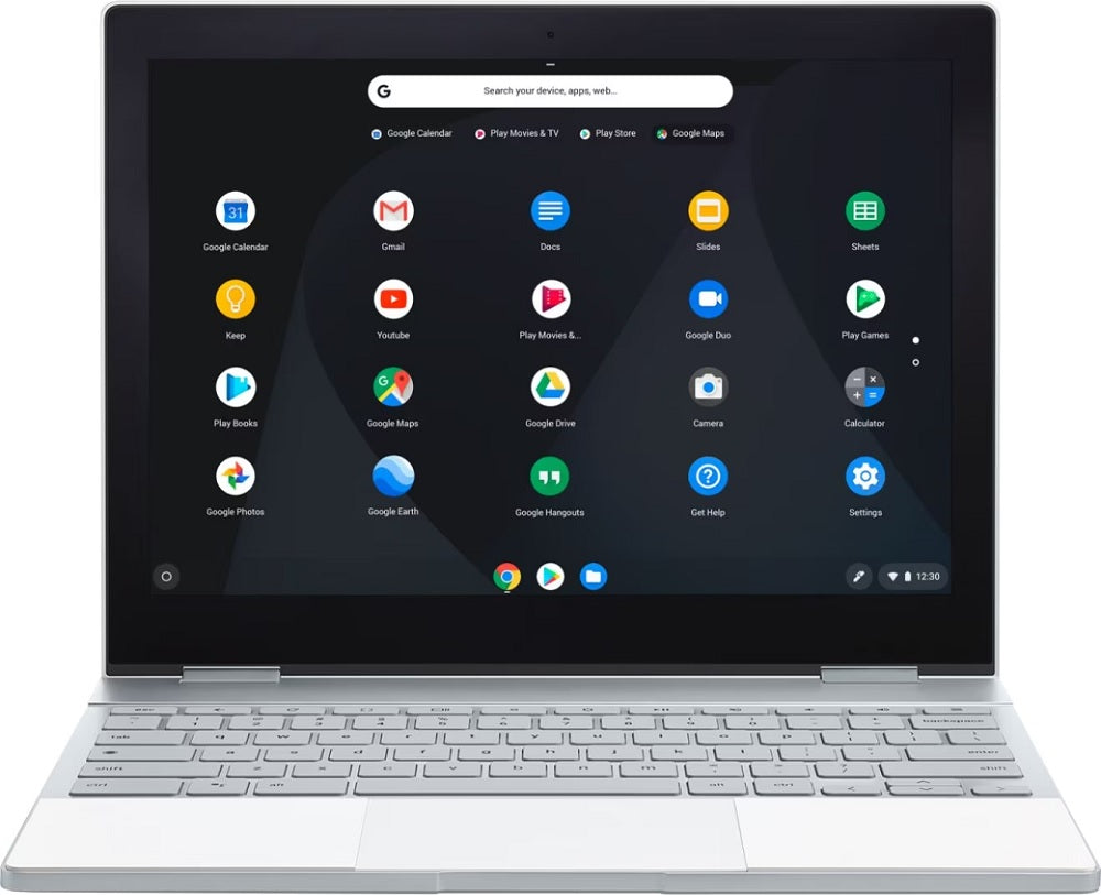 Google Pixelbook 12.3&quot; Touchscreen Chromebook (i5, 8 GB RAM, 128GB) - Silver (Certified Refurbished)