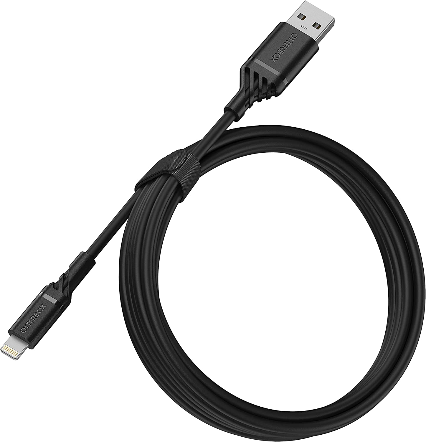 OtterBox USB-A to Lightning Cable 2M/6.6FT - Black (New)
