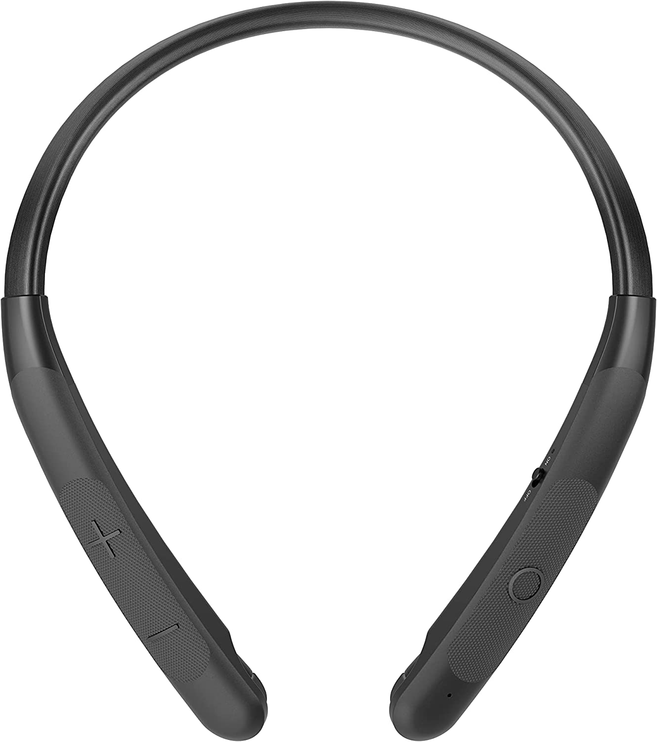 LG TONE NP3 Wireless Stereo Headset with Retractable Earbuds, Black (New)