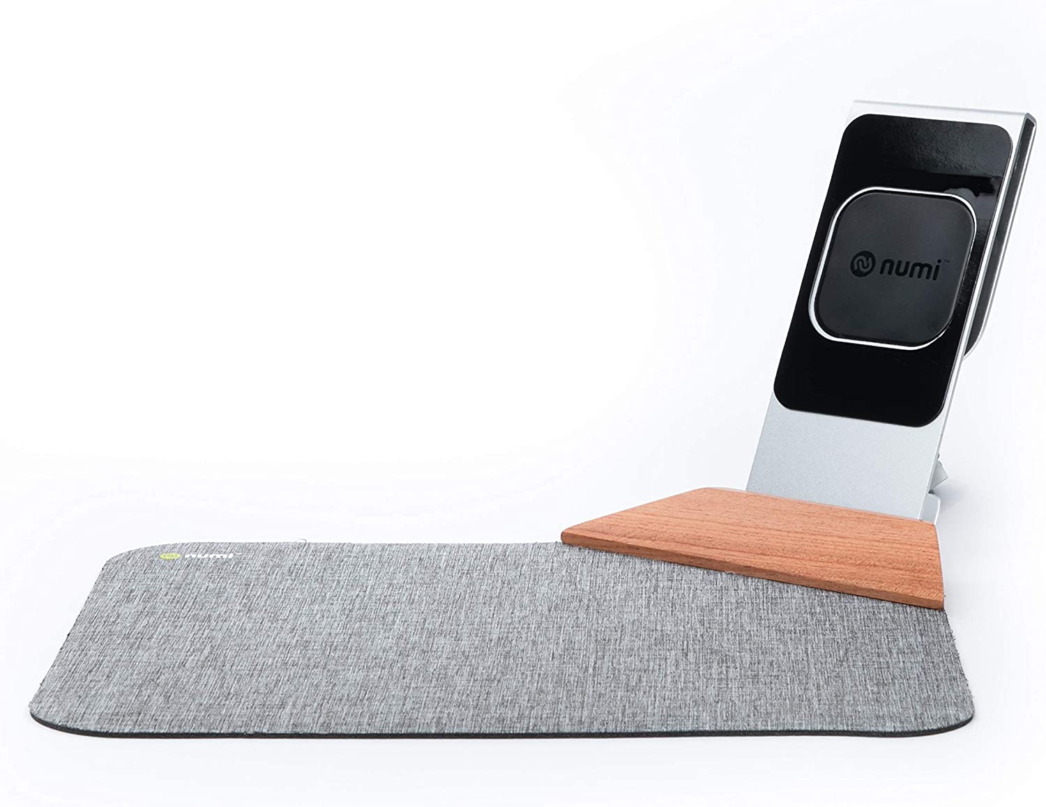 Numi Power Mat Charging Mouse Pad with Phone Charger - Gray (Refurbished)