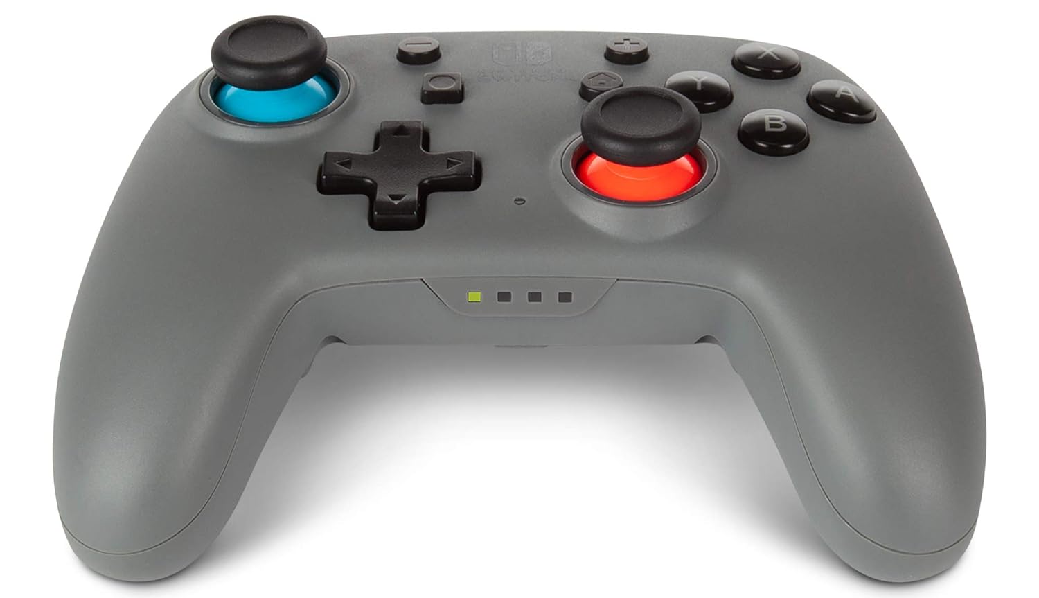 PowerA Nano Enhanced Wireless Controller for Nintendo Switch - Grey-Neon (New)