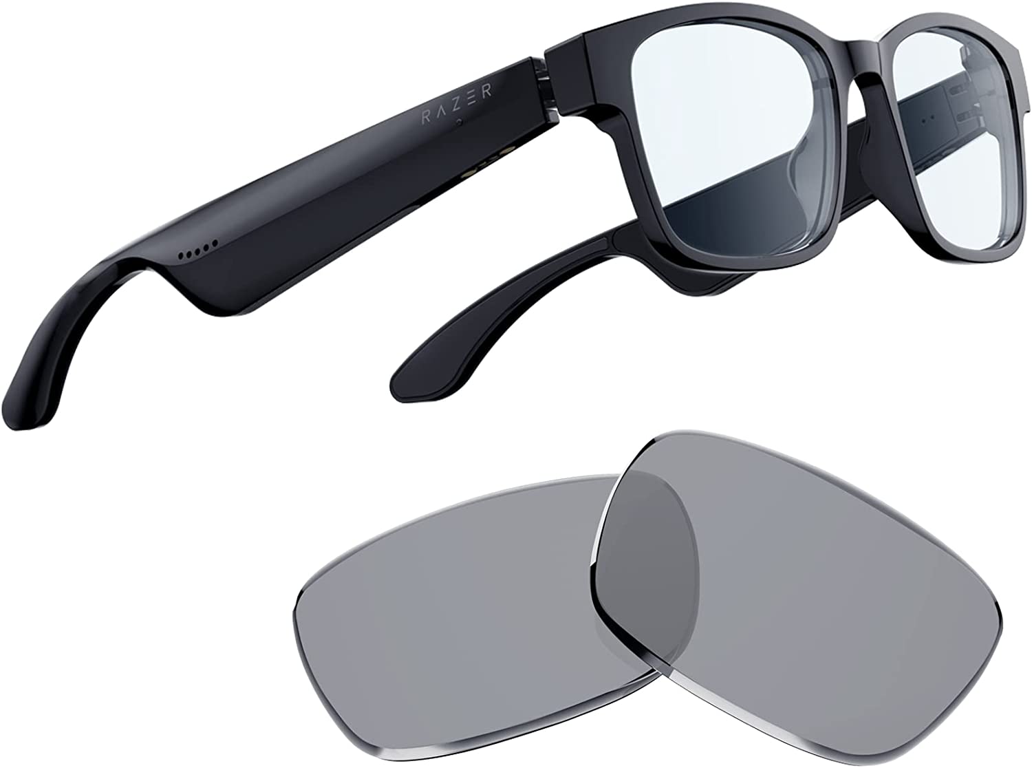 Razer Anzu Smart Glasses w/Blue Light Filtering &amp; Polarized Lenses, Small (New)