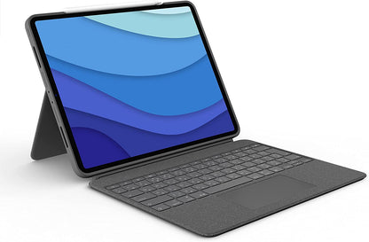 Logitech Combo Touch Keyboard Folio for iPad Pro 12.9&quot; 5th &amp; 6th Gen Oxford Gray (Refurbished)