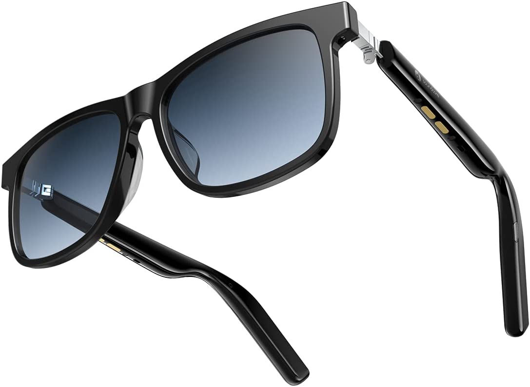 Soundcore by Anker, Frames Wander Bluetooth Audio Smart Glasses - Black (Refurbished)