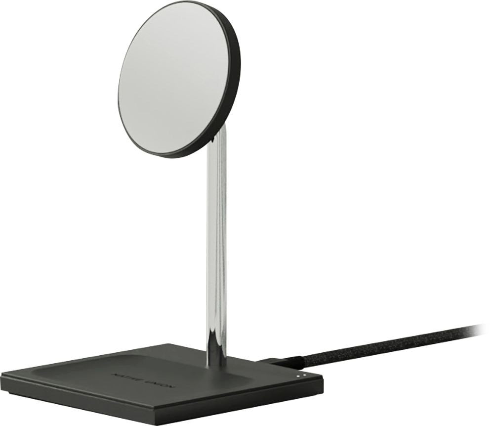 Native Union Magnetic Wireless Charging Pad for Qi-Compatible Devices - Black (New)
