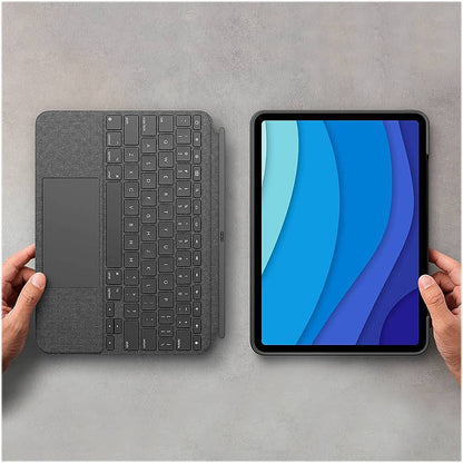 Logitech Combo Touch Keyboard Folio for iPad Pro 11&quot; (1st, 2nd, 3rd &amp; 4th) Gray (New)