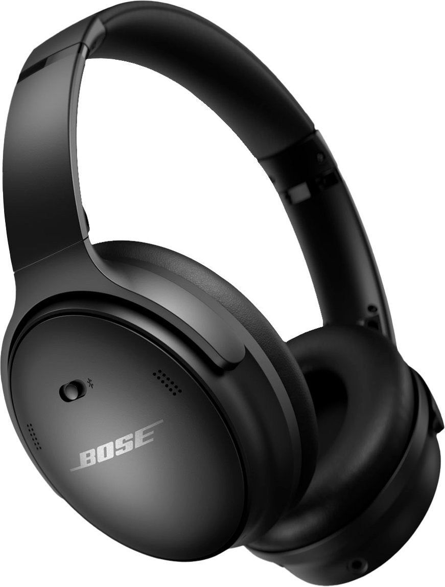 Bose QuietComfort 45 Wireless Noise Cancelling Headphones - Triple Black (Certified Refurbished)